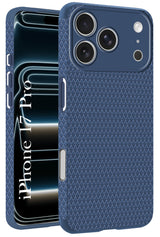 For Apple iPhone 17 Pro Back Cover Case(Camera Protection | Side Grip Texture | Soft and Flexible)