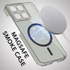 For Motorola Moto Edge 60 Fusion Back Cover Case Lifetime Anti-Yellow MagSafe Compatible Clear (Sleek Hard Crystal | Shockproof and Camera Protection)