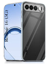 For Realme 16 Back Cover Case Silicone (Clear Shockproof Case with Camera Protection | Soft and Flexible | Transparent)