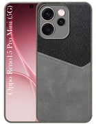 For Oppo Reno15 Pro Mini 5G | Oppo Reno 15 Pro Mini 5G Back Cover Case (Dual PU Leather Stitch | Professional Minimalist | Soft and Flexible)