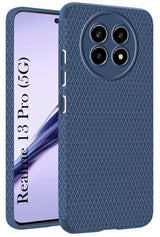 For Realme 13 Pro | Realme 13 Pro Plus 5G Back Cover Case (Liquid Silicone | Side Grip | Camera Protection)