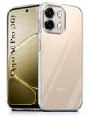 For Oppo A6 Pro Back Cover Case Silicone (Clear Shockproof Case with Camera Protection | Soft and Flexible | Transparent)
