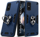 For Infinix GT 30 Pro Back Cover Case (Shockproof Dual Layer Polycarbonate |Ring Holder Kickstand)