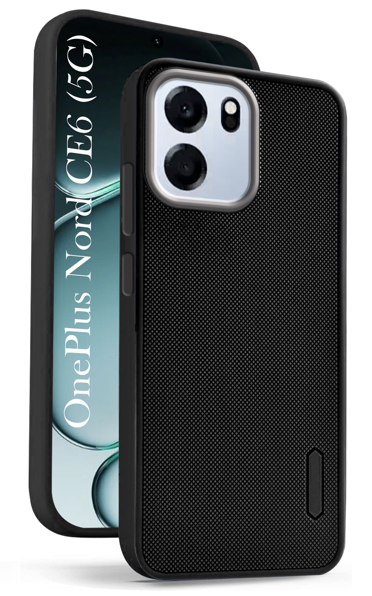 For Oneplus Nord CE 6 Back Cover Case Rubberised (Textured Grip Design| Micro-Fiber Cloth Inside | Slim and Light Weight | Soft Touch and Feel)