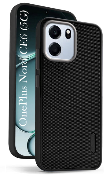 For Oneplus Nord CE 6 Back Cover Case Rubberised (Textured Grip Design| Micro-Fiber Cloth Inside | Slim and Light Weight | Soft Touch and Feel)