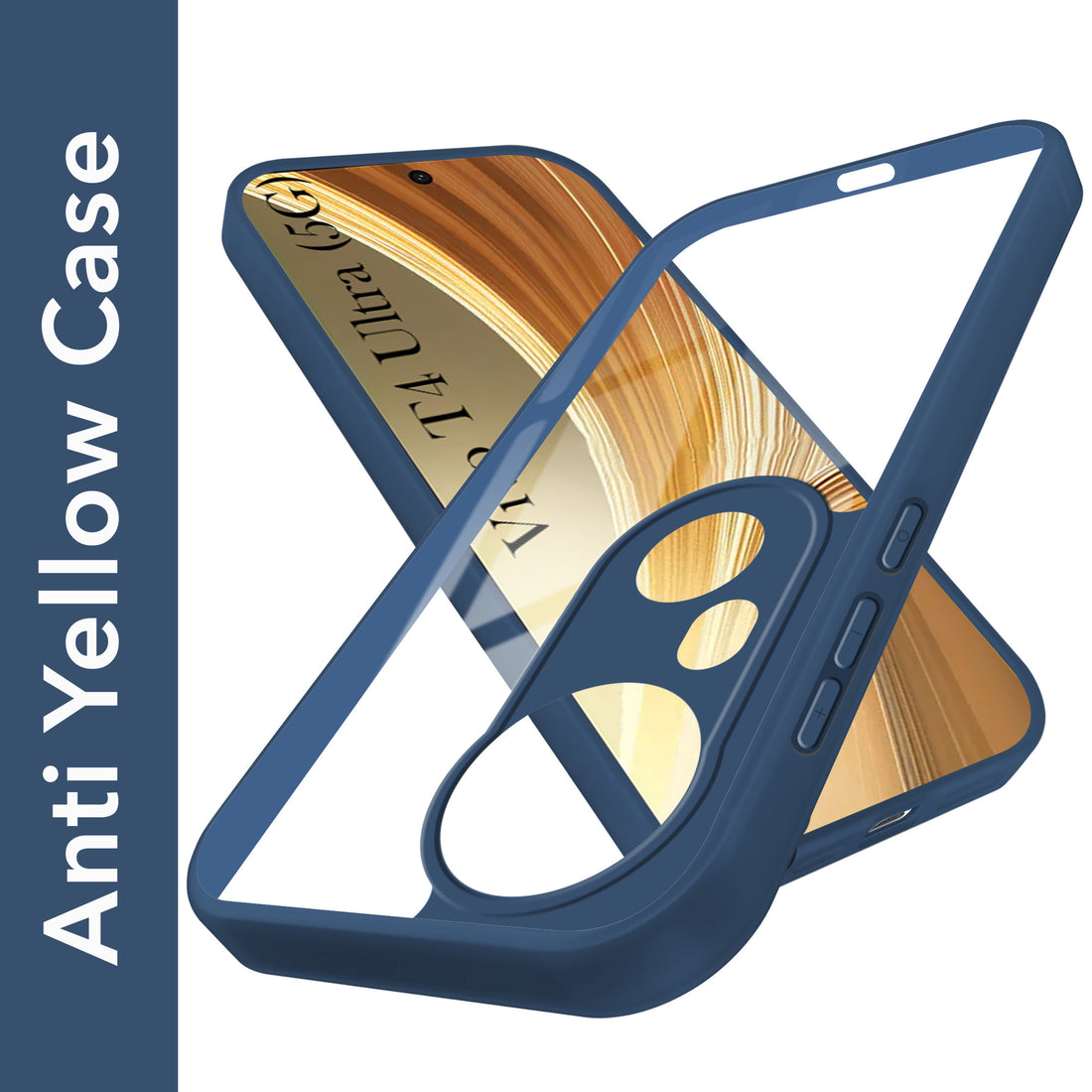 For Vivo T4 Ultra Back Cover Case (Lifetime Anti Yellow | Anti Scratch | Crystal Clear Shockproof)