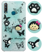 For Vivo U10 Back Cover Case (3D Cute Cartoons | Hard Back Side Soft | Matte Premium Finish | HD Printing)