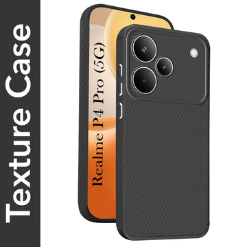 For Realme P4 Pro Back Cover Case Liquid Silicone (Camera Protection | Side Grip Texture | Soft and Flexible)