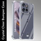 For Motorola Moto Edge 50 Neo Back Cover Case Shockproof Crystal-Clear (Drop & Camera Protection | Hard Polycarbonate)