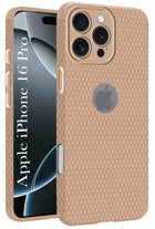 For Apple iPhone 16 Pro Back Cover Case (Liquid Silicone | Side Grip | Camera Protection)