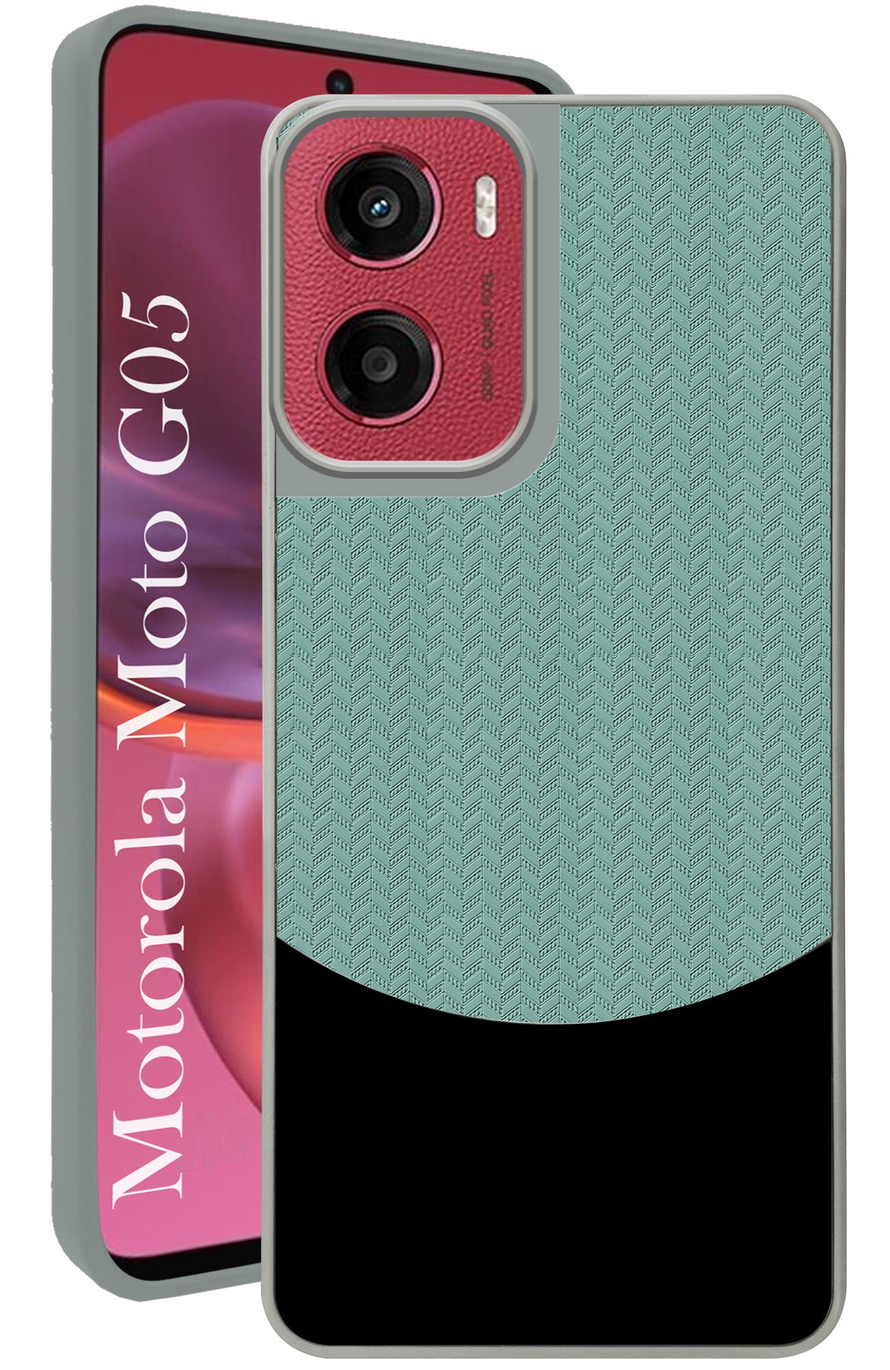 For Motorola Moto G05 Silicone Finish Back Cover Case (Premium Minimalist Professional Feel | Camera Protection Bump)