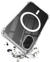 For Oneplus Nord CE 5 Back Cover Shockproof Crystal-Clear (Magsafe Wireless Support | Drop & Camera Protection | Hard Polycarbonate)