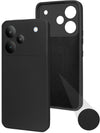 For Realme P4 Back Cover Case (Matte Finish Silicone with Inside Fiber cloth)