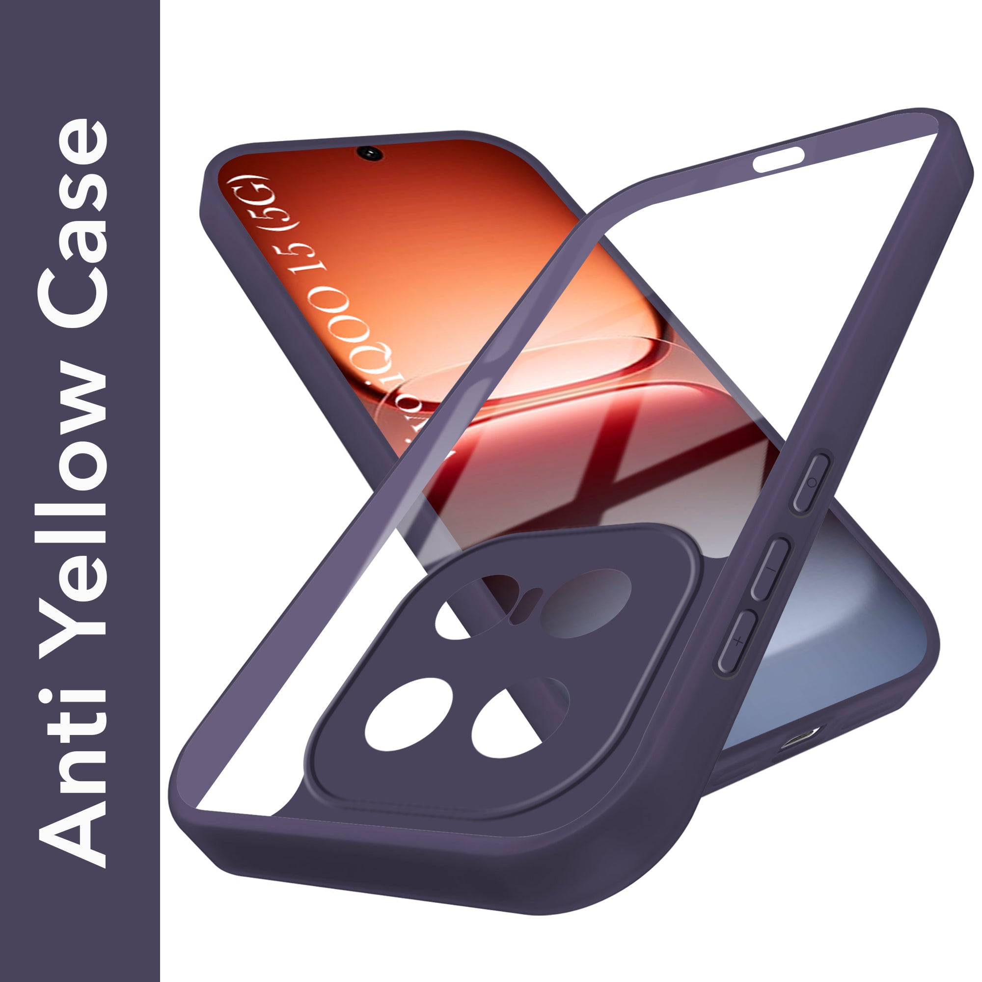 For Vivo iQOO 15 5G Back Cover Case Ultra-Hybrid (Lifetime Anti Yellow | Anti Scratch | Crystal Clear Shockproof)