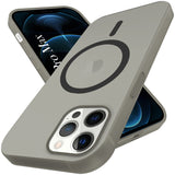 For Apple iPhone 12 Pro Max Back Cover Case (Frosted Matte Feel | MagSafe Compatible Wireless Charging | Polycarbonate Material)