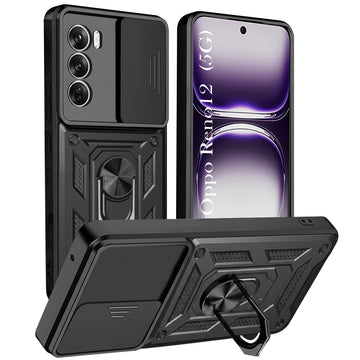 For Oppo Reno12 5G | Oppo Reno 12 5G Back Cover Case (Hybrid Dual Armor Polycarbonate)