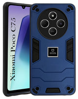 For Poco C75 | Poco M7 Back Cover Case (Lightweight Hybrid Shockproof Polycarbonate)
