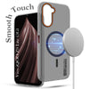 For Vivo iQOO Z9 Lite Back Cover Case (Soft Touch | Camera Bump Protection | MagSafe Compatible | Matte Finish)