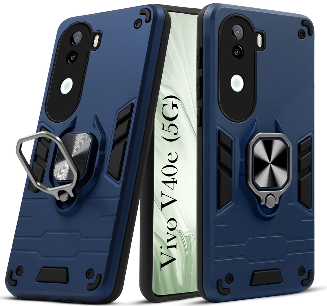 For Vivo V40e  Back Cover Case (Shockproof Polycarbonate Dual Layer Hybrid Armor)