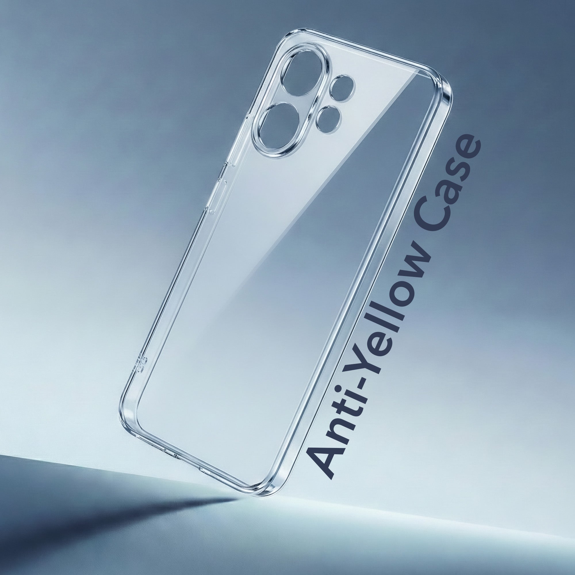 Lifetime Anti-Yellow Clear Sleek Hard Crystal Shockproof Cases
