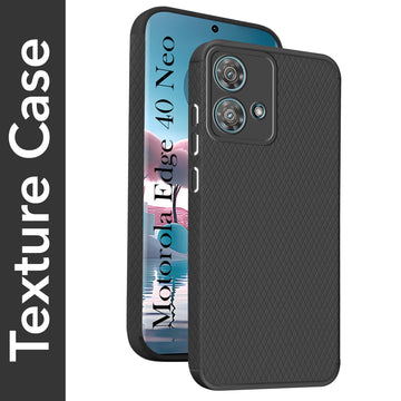 For Motorola Moto Edge 40 Neo Back Cover Case (Liquid Silicone | Side Grip | Camera Protection)