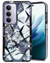 For Redmi 15 Back Cover Case 3D Silicone Compatible (Dual Design Glitter Sparkle and Detachable Diamond Print Case | Soft and Flexible)