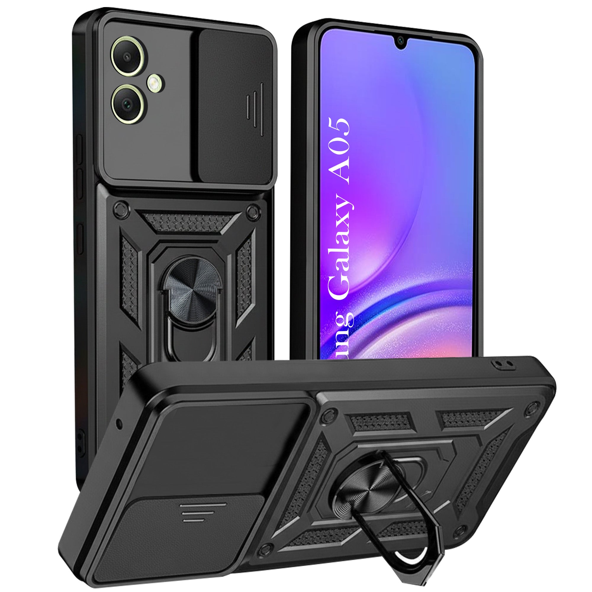 For Oppo A5 5G Back Cover Case (Hybrid Dual Armor Polycarbonate)