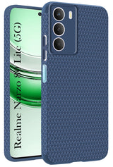 For Realme Narzo 80 Lite 5G Back Cover Case (Liquid Silicone | Side Grip | Camera Protection)