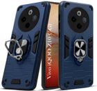 For Vivo iQOO Z10 Back Cover Case (Shockproof Polycarbonate Dual Layer Hybrid Armor