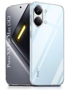 For Poco X8 Pro Max 5G Back Cover Case Silicone (Clear Shockproof Case with Camera Protection | Soft and Flexible | Transparent)