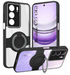 For Realme C75 5G Back Cover Case with stand (Built-in Ring Holder Kickstand | Lifetime Anti Yellow | Camera Protection)
