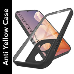 For Motorola Moto G85 5G Back Cover Case (Lifetime Anti Yellow | Anti Scratch | Crystal Clear Shockproof)