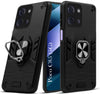 For Poco C85 5G Hybrid Armor Back Cover Case (Shockproof Dual Layer Polycarbonate |Ring Holder Kickstand)