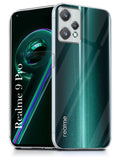 For Realme 9 Pro Back Cover ( Silicone Clear Shockproof Case with Camera Protection | Soft and Flexible | Transparent)