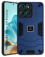 For Motorola Moto Edge 60 Fusion Back Cover Case (Hybrid Armor | Slim Dual Layer | Shockproof Lightweight)