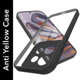 For Motorola Moto Edge 50 Neo Back Cover Case (Lifetime Anti Yellow | Anti Scratch | Crystal Clear Shockproof)