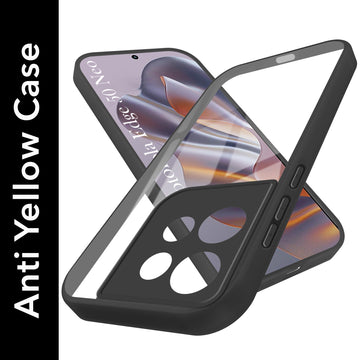 For Motorola Moto Edge 50 Neo Back Cover Case (Lifetime Anti Yellow | Anti Scratch | Crystal Clear Shockproof)