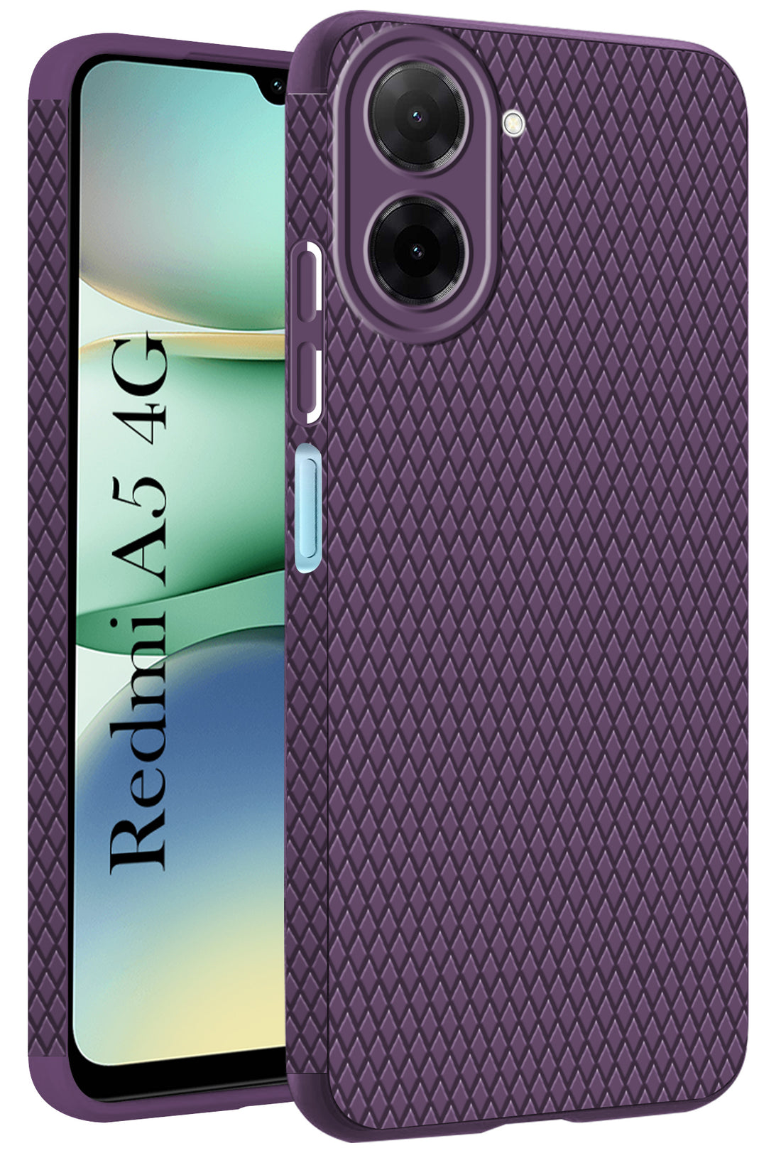 For Redmi A5 4G Back Cover Case (Liquid Silicone | Side Grip | Camera Protection)