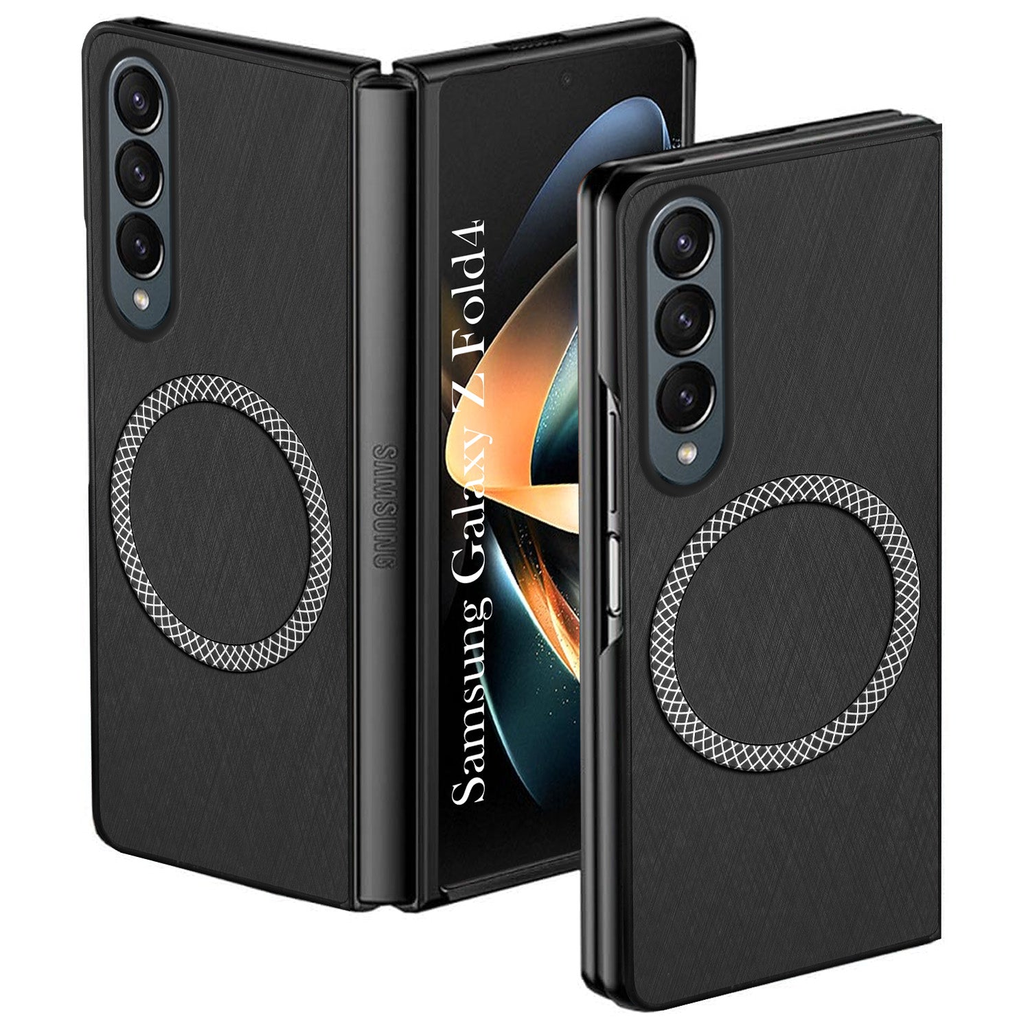 For Samsung Galaxy Z Fold 7 Back Cover Case ( Dual Color Matte Finish | Full Camera Protection | Sleek and Professional)