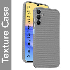 For Samsung Galaxy A15 5G  Back Cover Case (Liquid Silicone | Side Grip | Camera Protection)