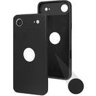 For Apple iPhone 17 Air Back Cover Case (Matte Finish Silicone with Inside Fiber cloth)