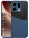 For Oppo Find X9 | Oppo Find X9s Back Cover Case (Dual PU Leather Stitch | Professional Minimalist | Soft and Flexible)