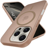 For Apple iPhone 16 Pro Back Cover Case (Frosted Matte Feel | MagSafe Compatible Wireless Charging | Polycarbonate Material)