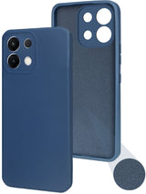 For Oppo K13 Back Cover Case (Matte Finish Silicone with Inside Fiber cloth)