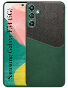 For Samsung Galaxy F54 5G Back Cover Case  (Dual PU Leather Stitch | Professional Minimalist | Soft and Flexible)