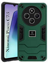 For Poco C75 | Poco M7 Back Cover Case (Lightweight Hybrid Shockproof Polycarbonate)
