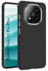 For Redmi Note 14 Pro Plus Back Cover Case  (Liquid Silicone | Side Grip | Camera Protection)