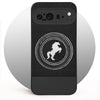 For Google Pixel 9 Pro Back Cover Case PU Leather Finish (Professional Minimalist Texture | MagSafe Compatile | Camera Protection | Sleek Sober Formal)