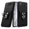 For Tecno Pova Slim Back Cover Case Hybrid Armor (Shockproof Dual Layer Polycarbonate |Ring Holder Kickstand)