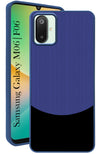 For Samsung Galaxy F06 | Samsung Galaxy M06  Back Cover Case (Elegant PU Leather Finish | Premium Minimalist Professional | Camera Protection Bump)